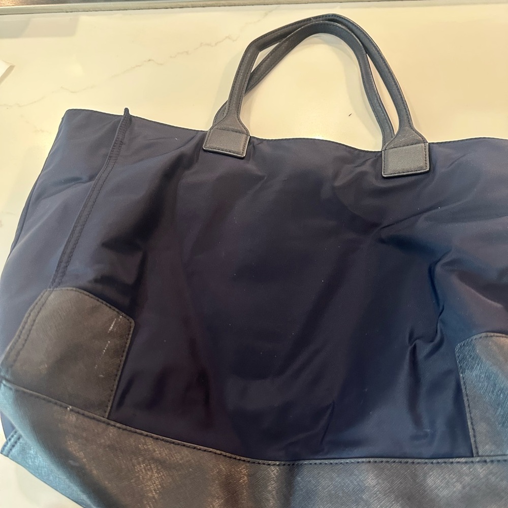 Tory Burch Ella Tote - navy - Picture 2 of 15